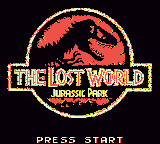 The Lost World - Jurassic Park Title Screen